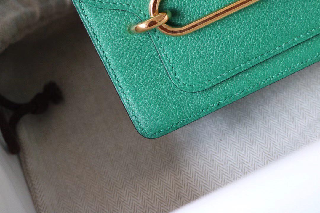 에르메스 룰리스18 그린 금장 에버컬러